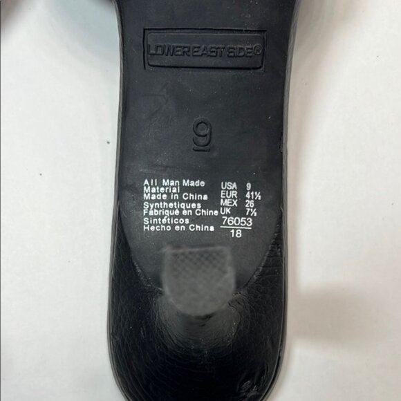 Lower East Side Black Women's Heeled Sandals - Picture 3 of 7